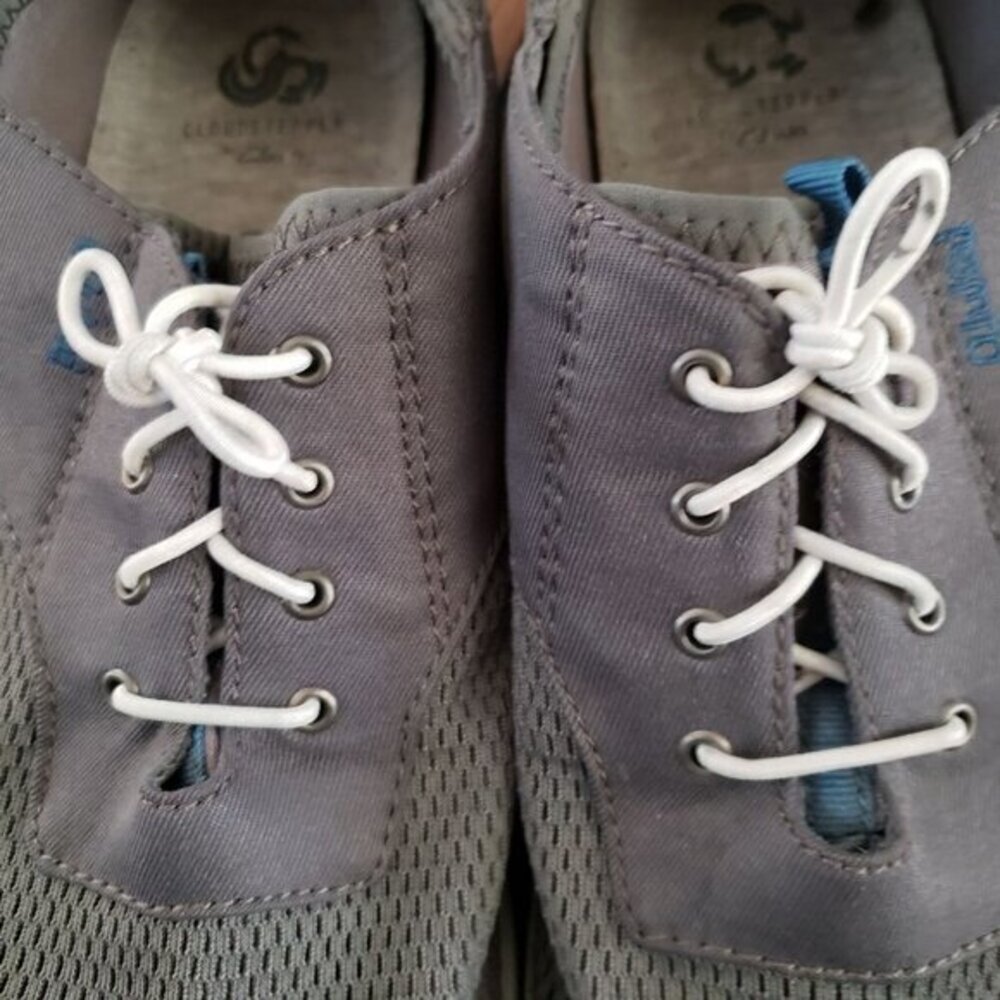 Olukai Nohea Moku Mens Boat Shoes Gray Grey Pre-Owned Size 8 - Picture 2 of 16